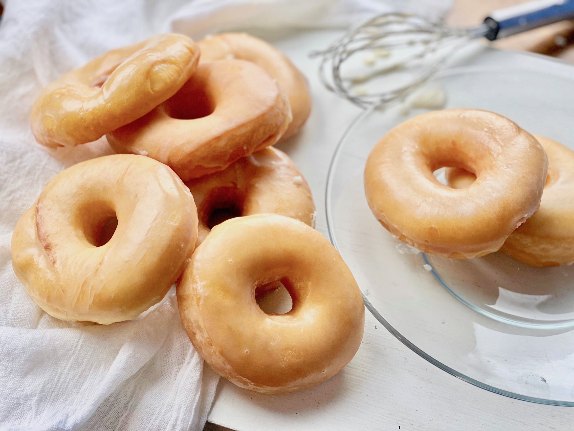 Easy Homemade Glazed Donuts - Getfooding.com